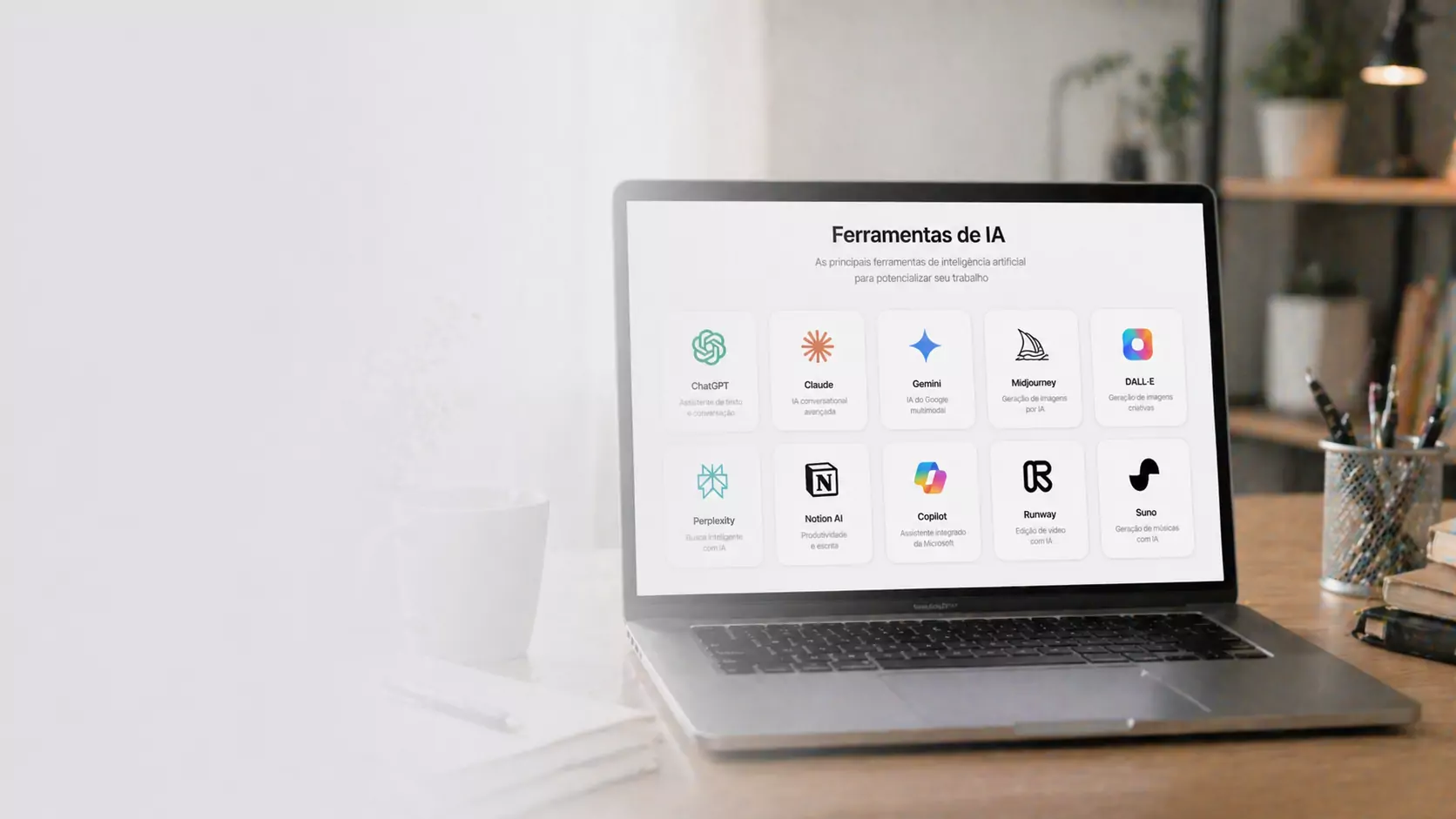 Ferramentas de inteligência artificial