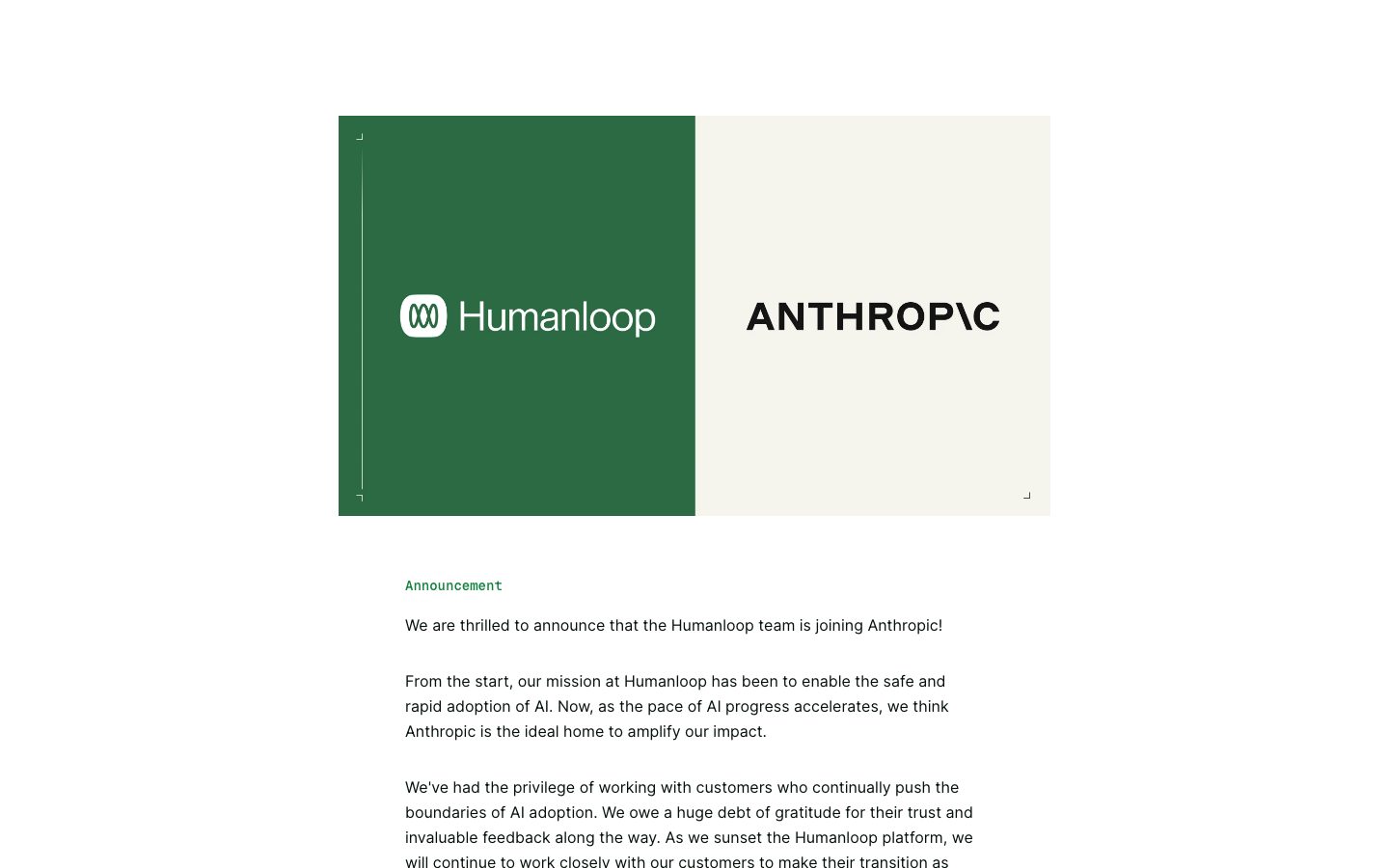 Humanloop