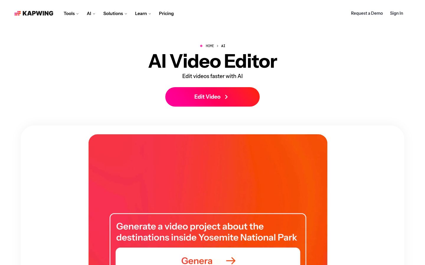 Kapwing AI