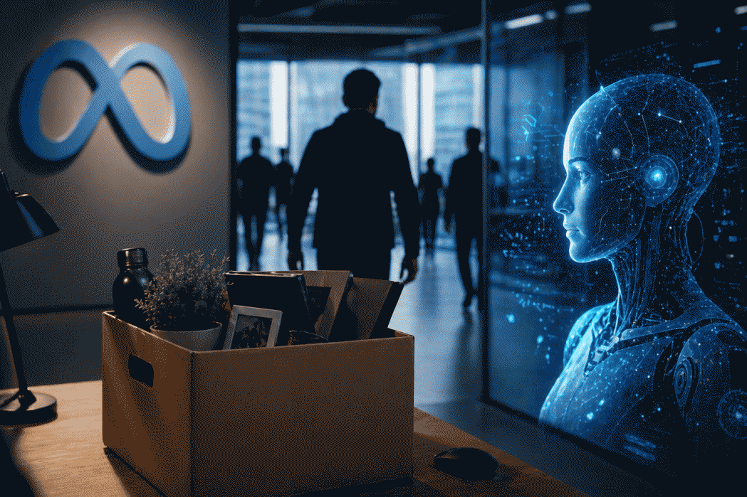 Meta Demite 8 Mil Funcionários para Investir em IA: O Que Isso Revela Sobre o Futuro do Trabalho