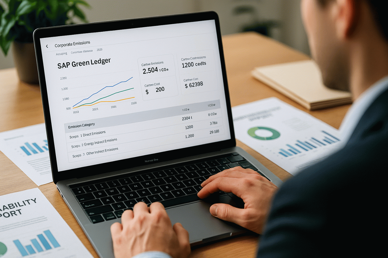O Fim do 'Greenwashing': Como o SAP Green Ledger está Transformando a Sustentabilidade em Lucro no Brasil