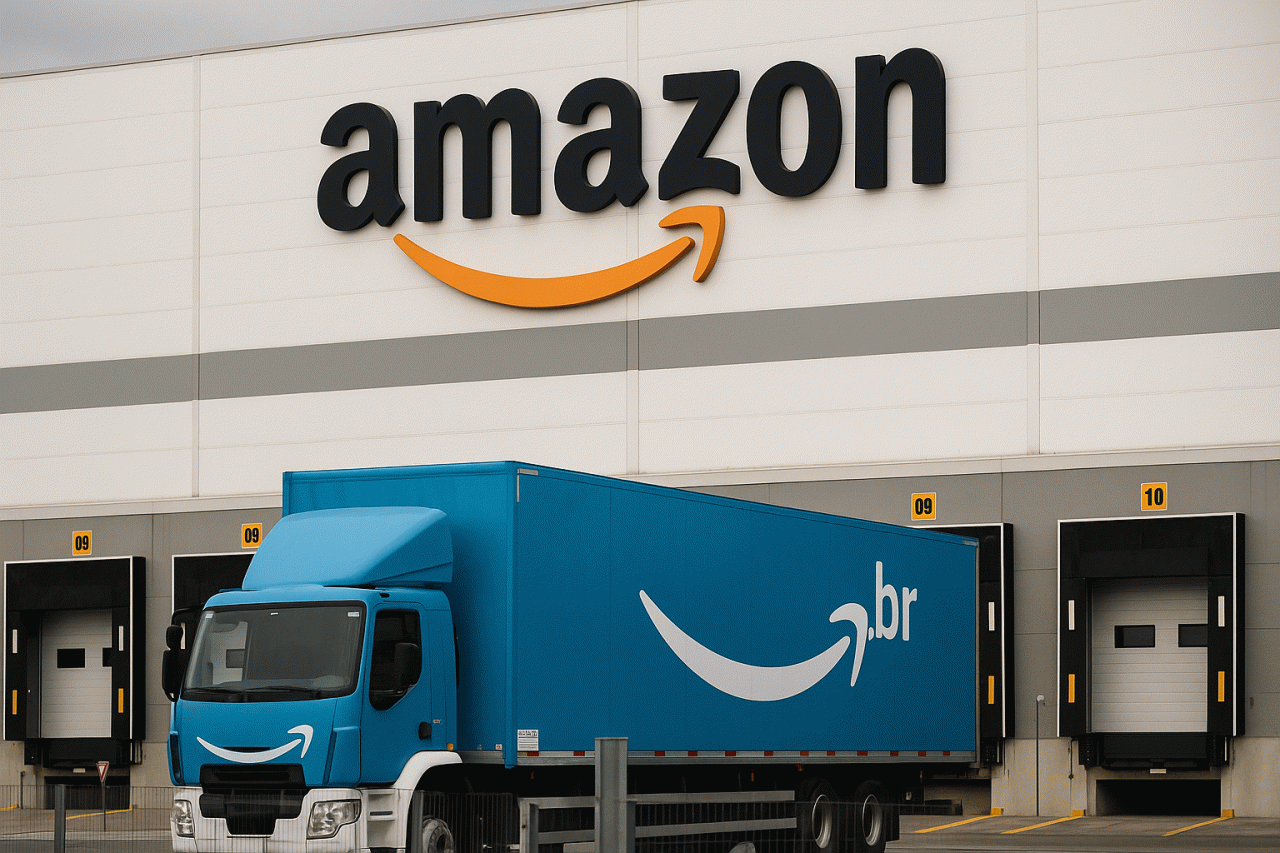 Amazon Brasil abre logística para terceiros: O que a 'AWS das Entregas' muda para o mercado
