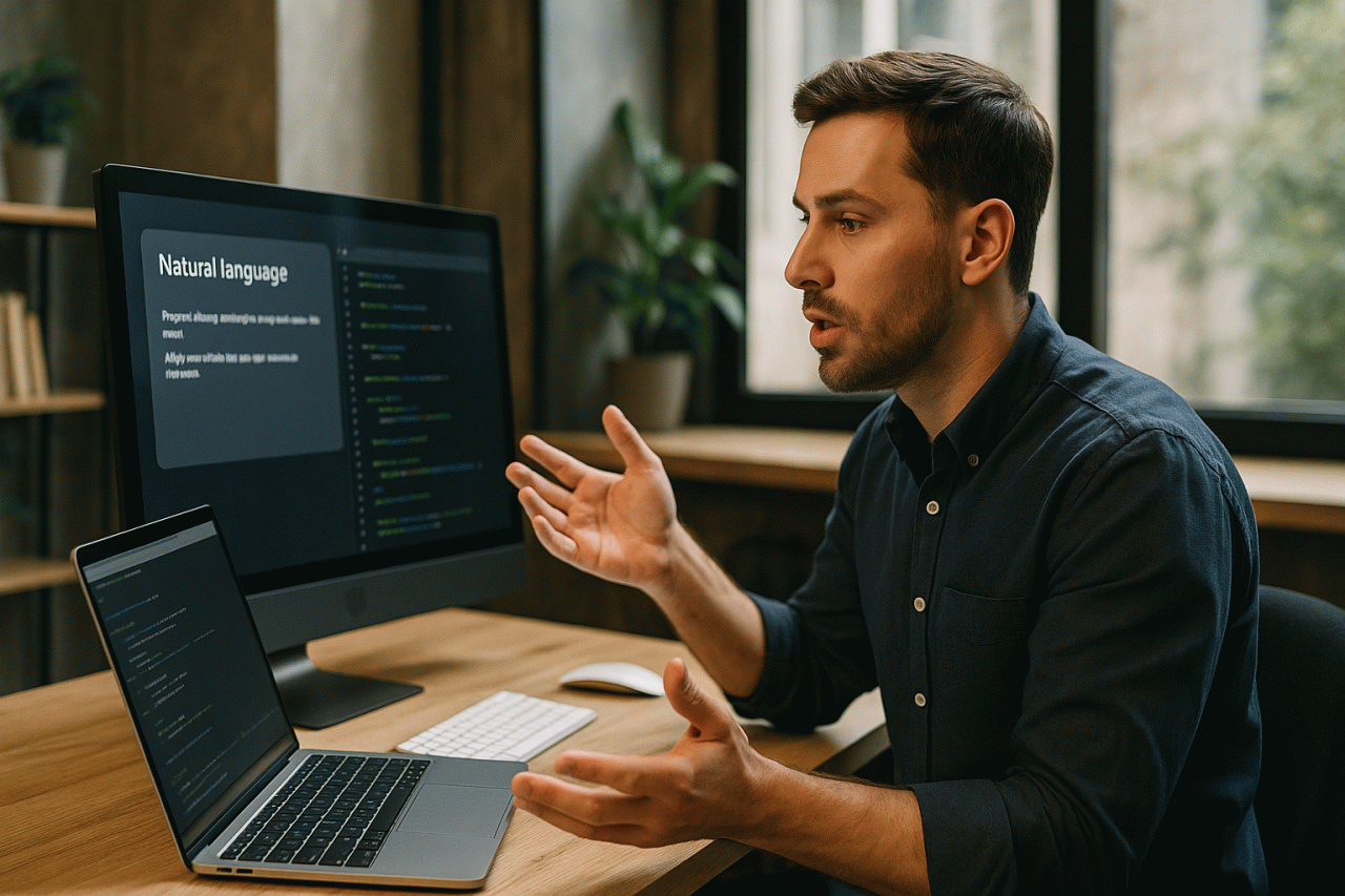 Programação em Linguagem Natural: Como Criar seus Próprios Aplicativos sem Digitar uma Linha de Código