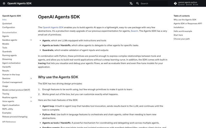 OpenAI Agents SDK